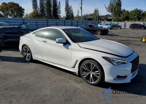 2017 Infiniti Q60 2.0T from USA, damaged, VIN JN1CV7EL2HM320955